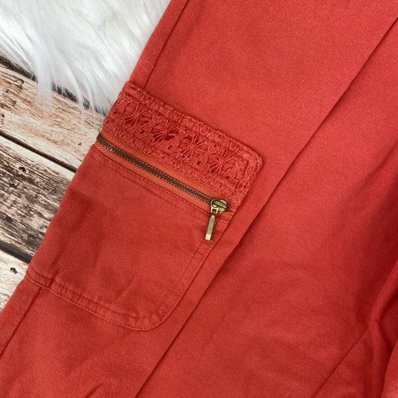 Chico's Zenergy Elastic Waist Sweatpants Sz 1/M/8 - Picture 2 of 4